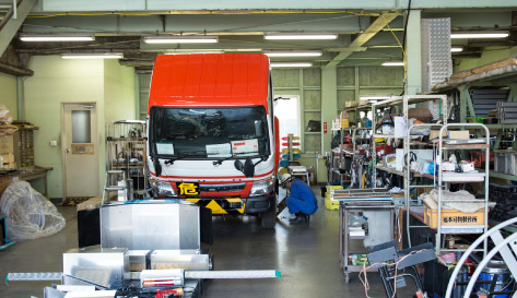 特装車輌の修理・部品販売